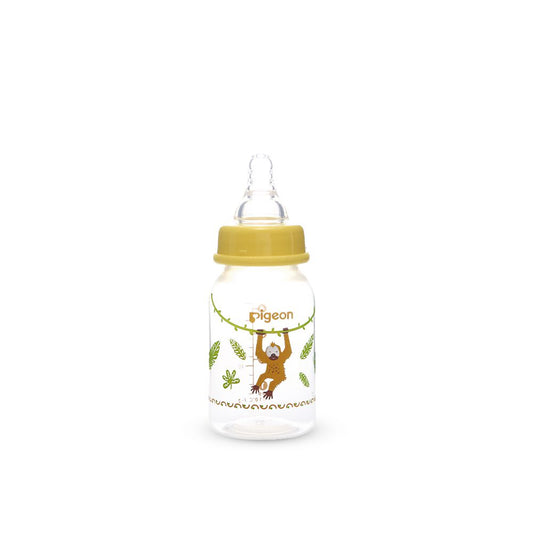 PIGEON COMPACT FLEXIBLE BABY BOTTLE – 0+ MONTHS