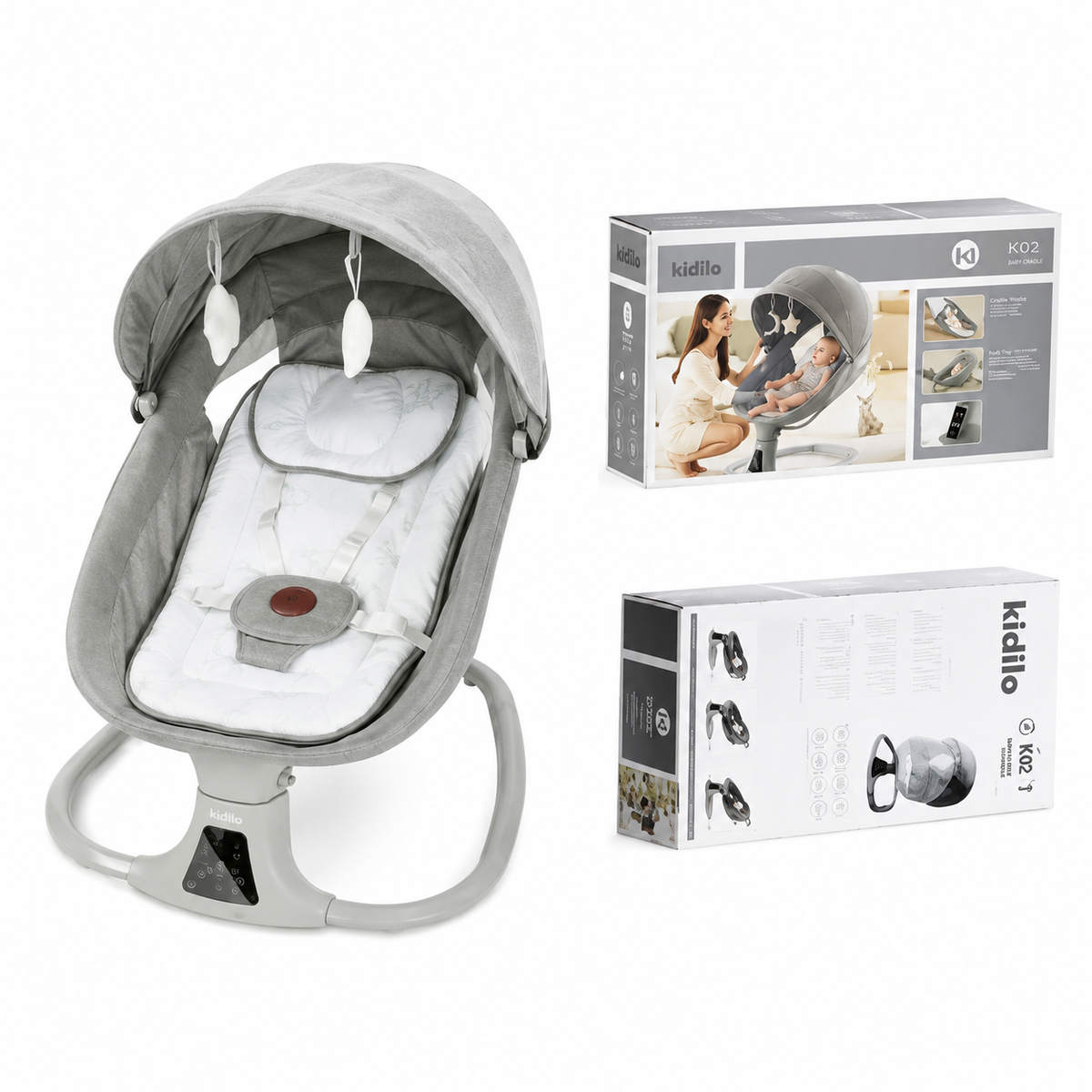 Kidilo Baby Swing E05D Zubaidas