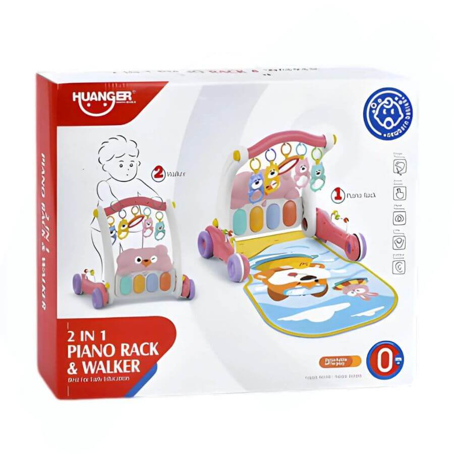 HUANGER 2 in 1 Piano Rack & Activity Walker HE0612 Zubaidas