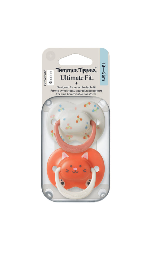 Tommee Tippee Decorated Ultimate Fit Soother 18-36M Pack Of 2