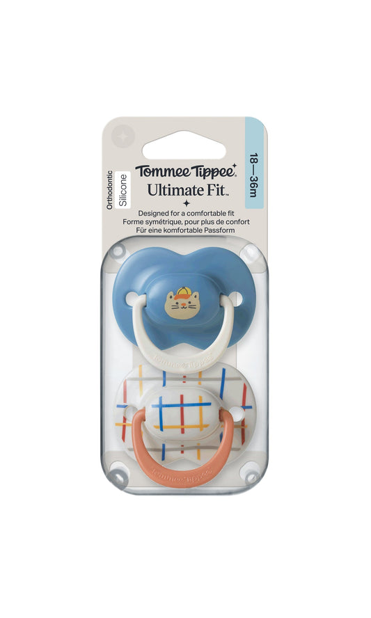 Tommee Tippee Decorated Ultimate Fit Soother 18-36M Pack Of 2
