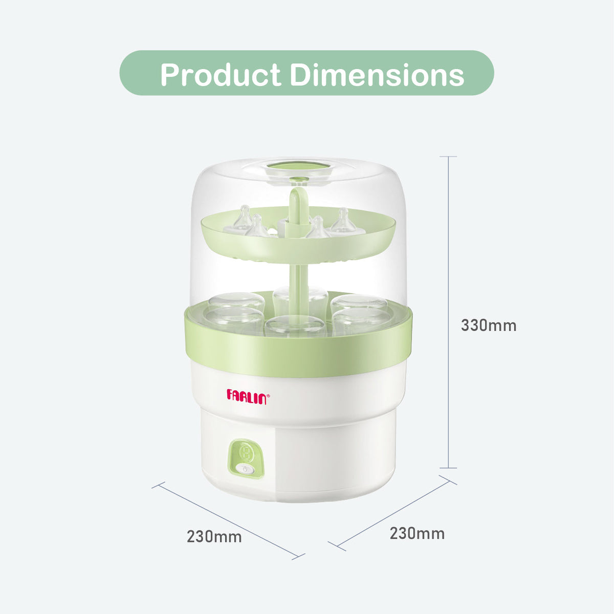 Farlin Steam Sterilizer – Green Saver Automatic
