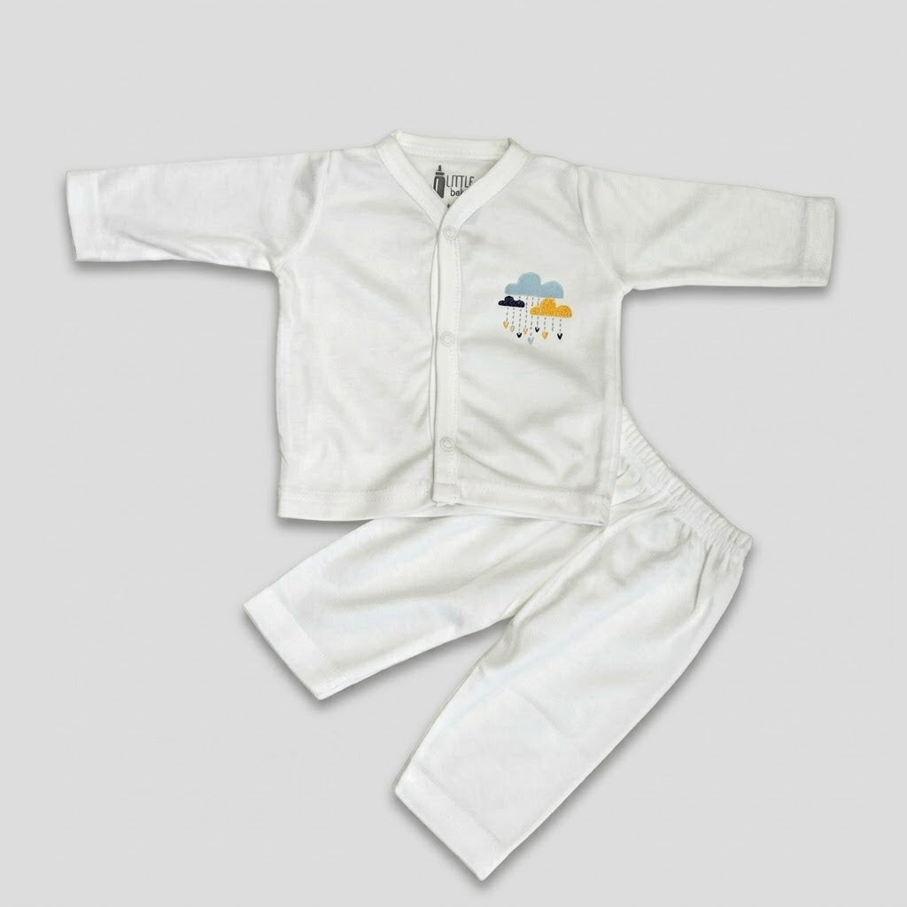 Night Suit white - Zubaidas
