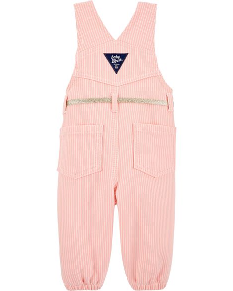 Baby Hickory Stripe Overalls