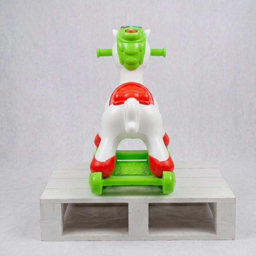 2-in-1 Happy Rocking Pony & Toddler Ride-On Toy Zubaidas