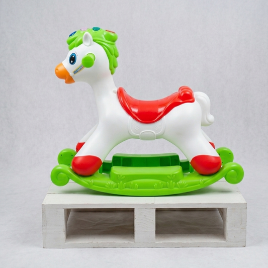 2-in-1 Happy Rocking Pony & Toddler Ride-On Toy Zubaidas
