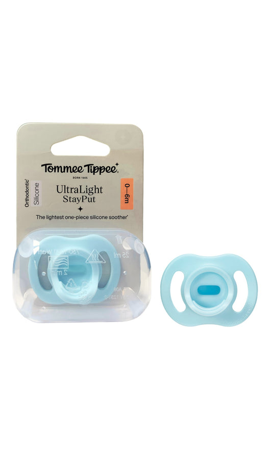 Tommee Tippee Ultra Light Silicone Soother 0-6M - 433789