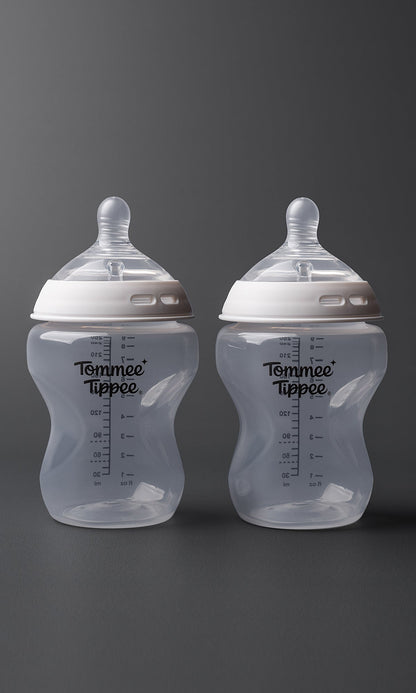 Tommee Tippee Natural Start Baby Bottles Pack Of 2 260ML