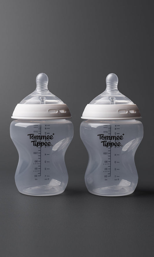 Tommee Tippee Natural Start Baby Bottles Pack Of 2 260ML