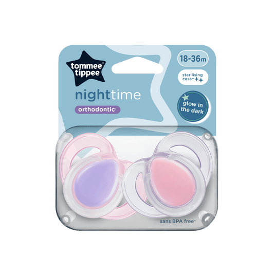 Night Time Soother 2-PK Tommee Tippee 18-36M - 433400