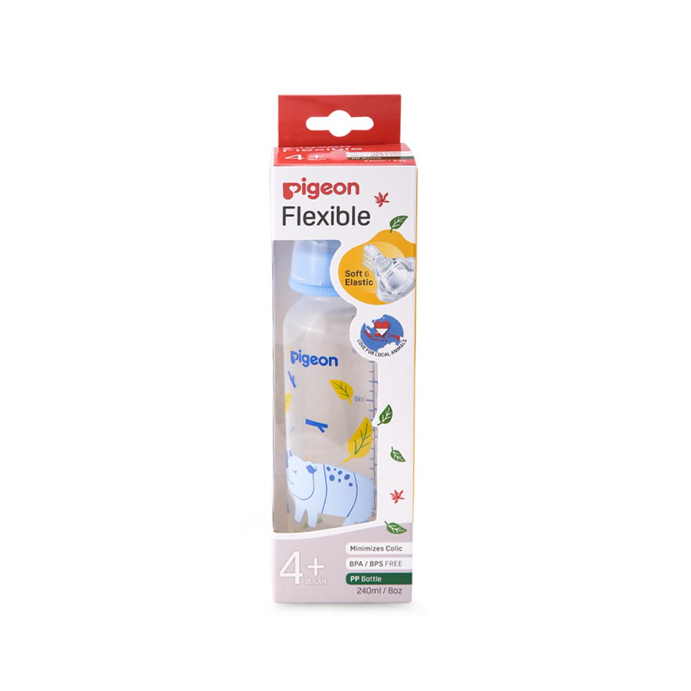 Flexible Standard Neck Feeder Pp Rp 240ml – Rhino