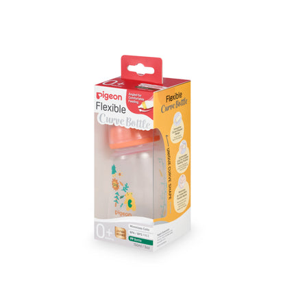 Pigeon Curve Standard Neck Nursing Bottle Pp 150ml Forest