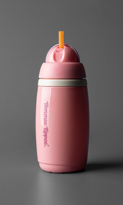 Insulated Sporty Spout & Straw Cup Pink - 448017