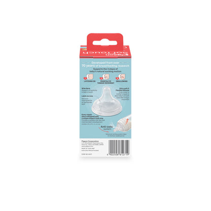 Softouch Bpp Wide Neck Nursing Bottle Glass 160ml
