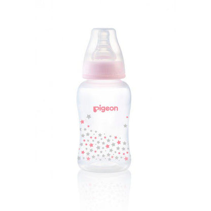 PIGEON STANDARD NECK NURSING BOTTLE WITH PERISTALTIC NIPPLE (PP) 150ml