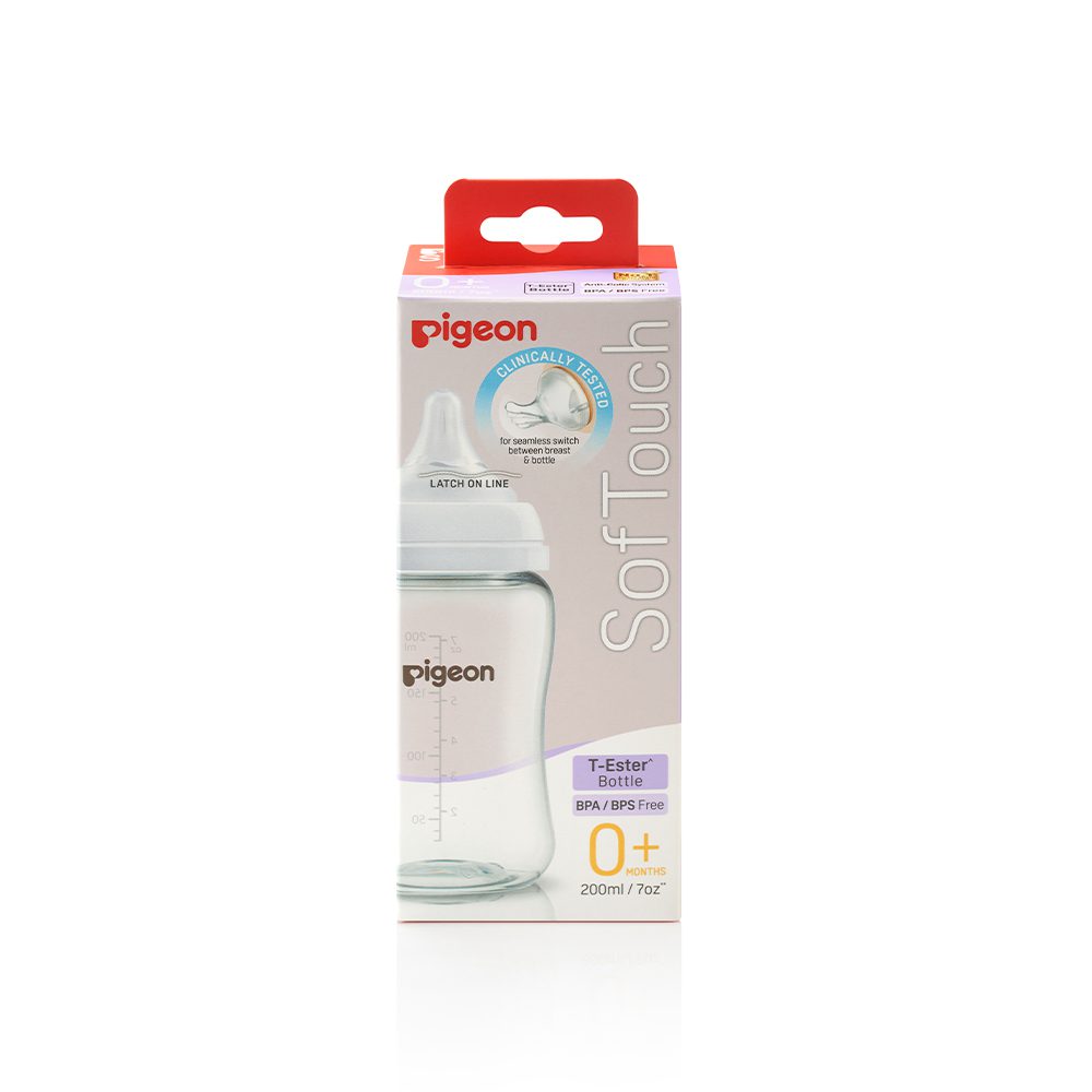 Softouch Wide Neck Feeder T-Ester 200Ml Logo