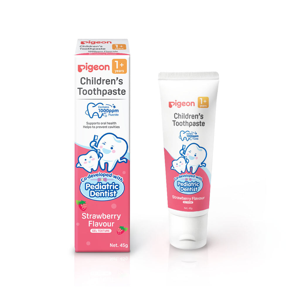 Children'S Toothpaste Strawberry 1+ 45Gm