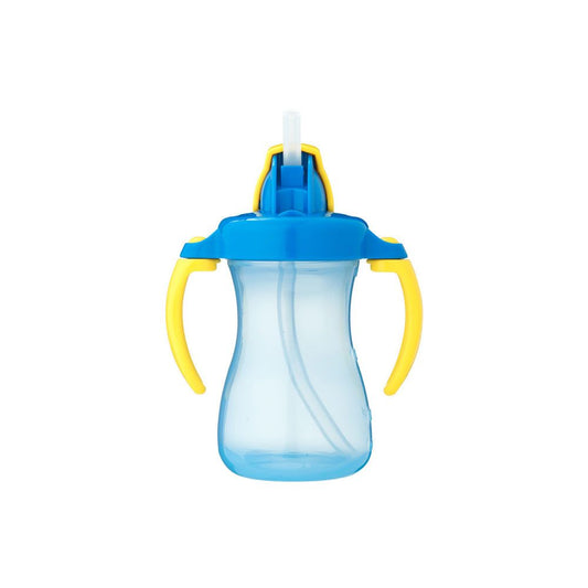Petite Training Straw Bottle 150ml (Blue)