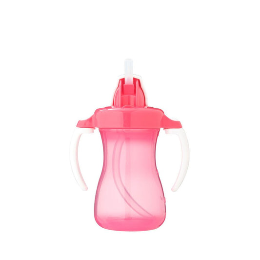 Petite Training Straw Bottle 150ml (Pink)
