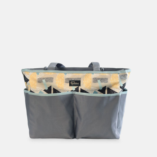 TINNIES DIAPER BAG – GREY, EVERYDAY ESSENTIALS ORGANIZED