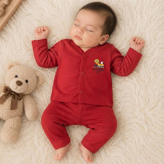 Night Suit red - Zubaidas
