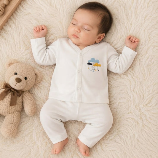 Night Suit white - Zubaidas