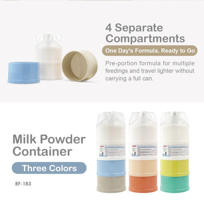 Farlin Milk Container Grow With Colors Green