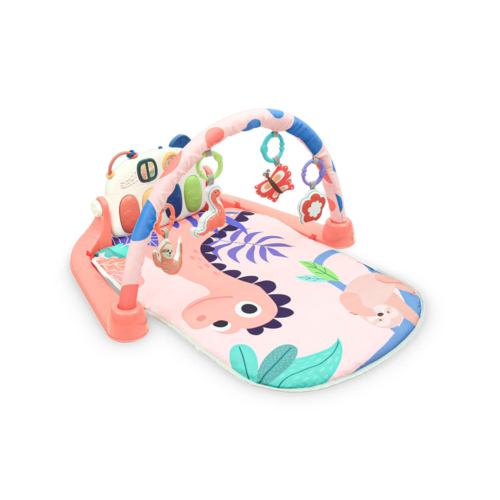 Tinnies Baby Piano Play Gym & Activity Mat Pink (0–36 Months)