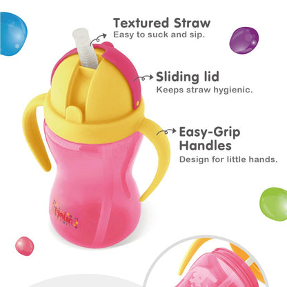 Farlin Sipper Cup With Handle Purple - 270ml