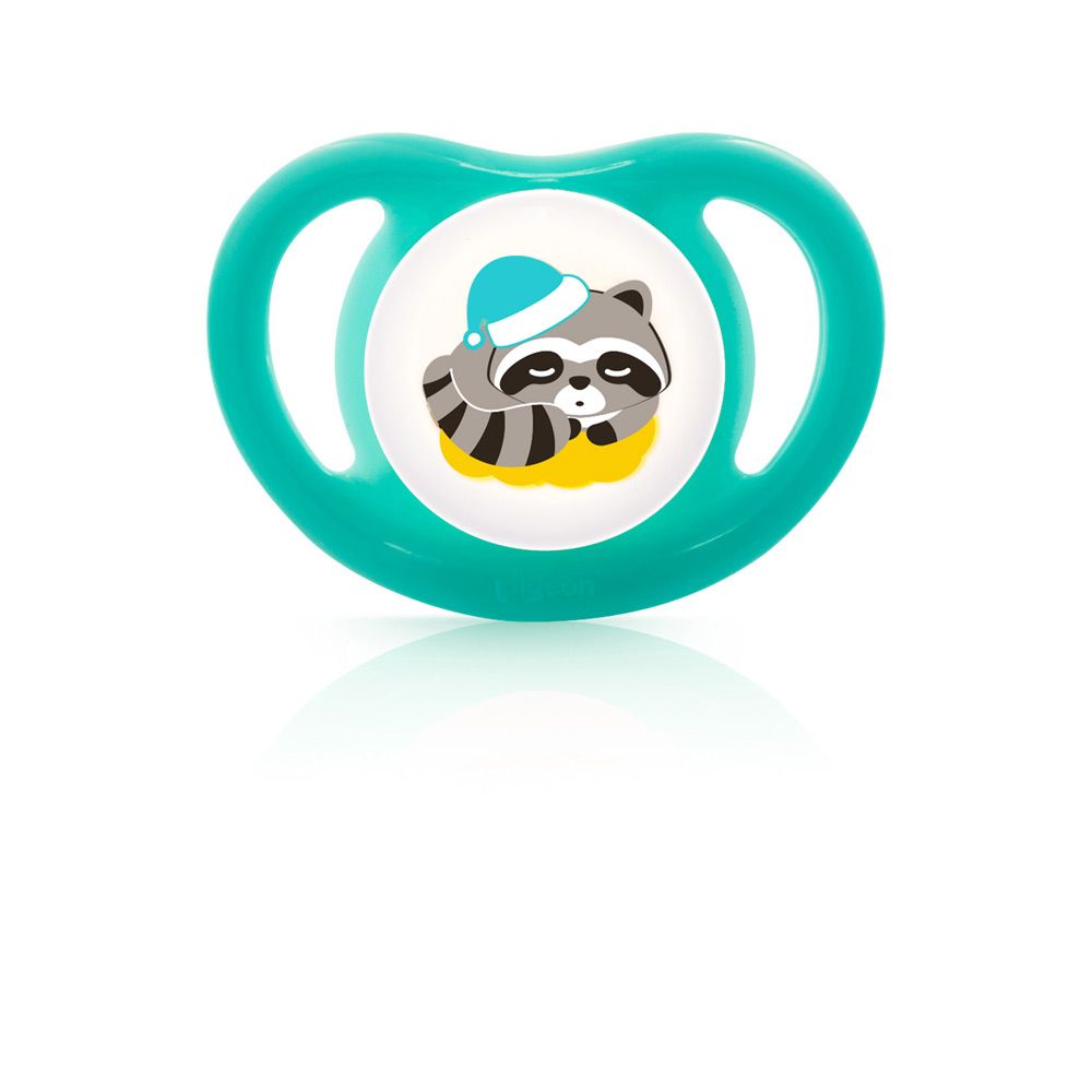 PIGEON MINILIGHT SOFTEST SILICONE GIRL PACIFIER 2PCS - l