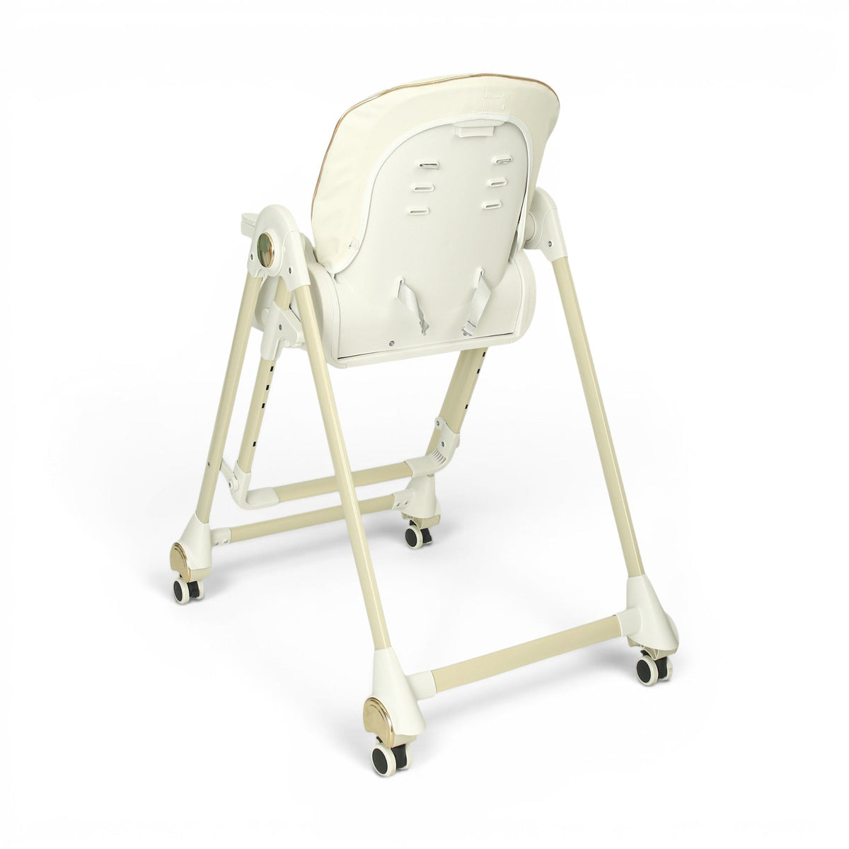 TINNIES BABY HIGH CHAIR W/SWING - WHITE