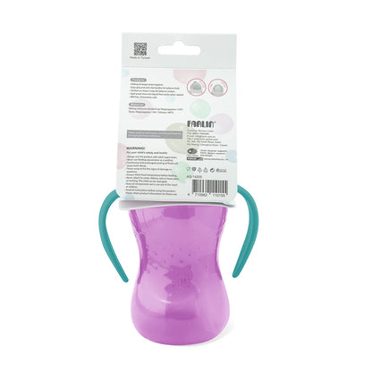 Farlin Sipper Cup With Handle Purple - 270ml