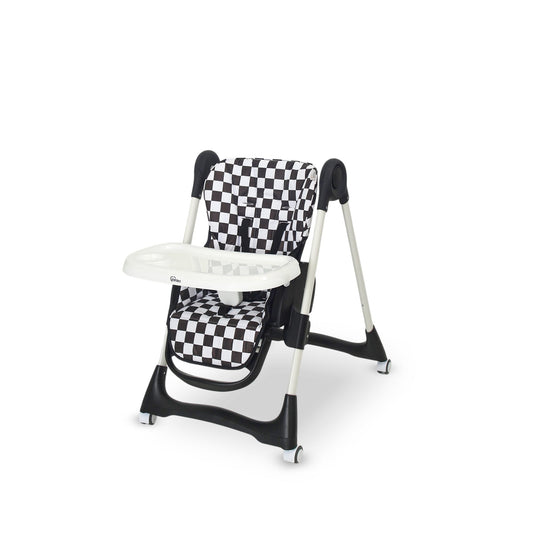 TINNIES BABY HIGH CHAIR CHECKERED PATTERN
