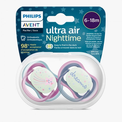 Ultra Air Pacifier 6-18M Philips AVENT® SCF376/14 at Zubaidas Official™ Pakistan