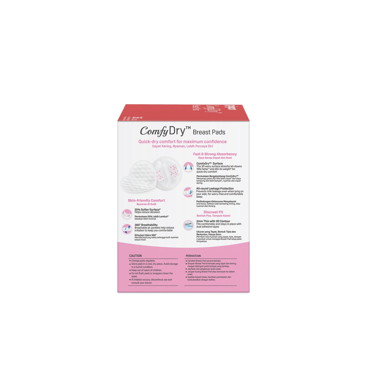 PIGEON COMFYDRY BREAST PADS 36PCS