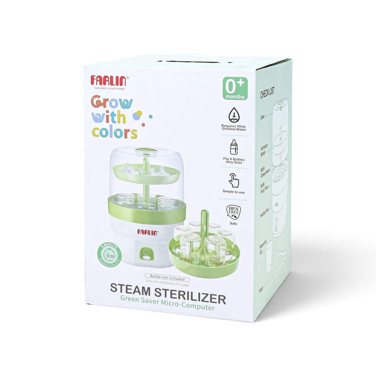Farlin Steam Sterilizer – Green Saver Automatic