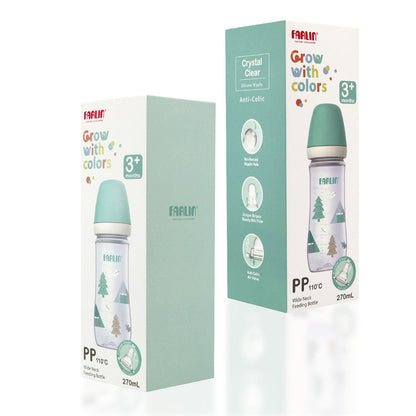 PP WIDE NECK FEEDING BOTTLE 270ML