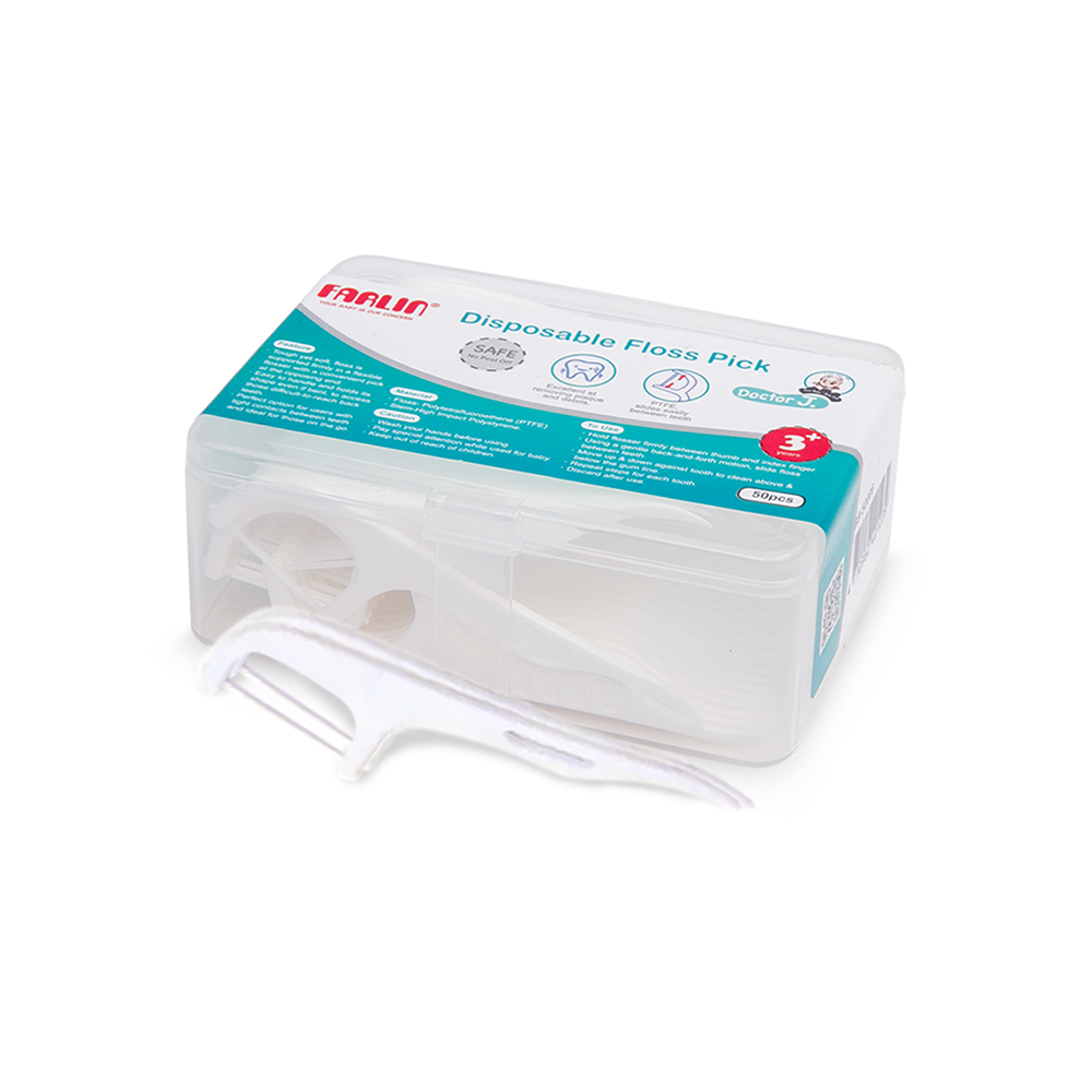 DISPOSABLE FLOSS TOOTHPICK (50 PCS)