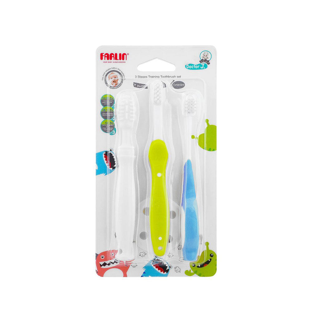 THREE STAGES TOOTH BRUSH SET