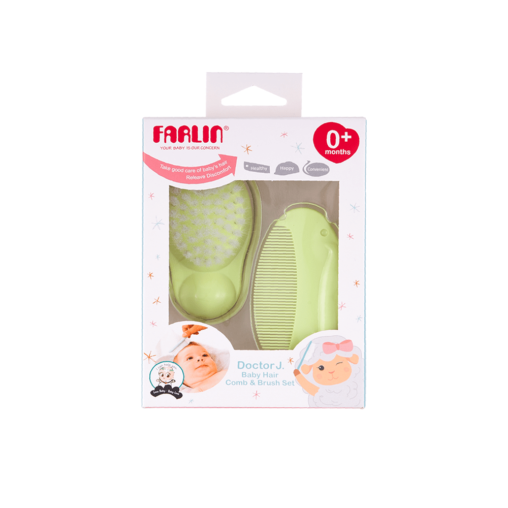 COMB  & BRUSH SET