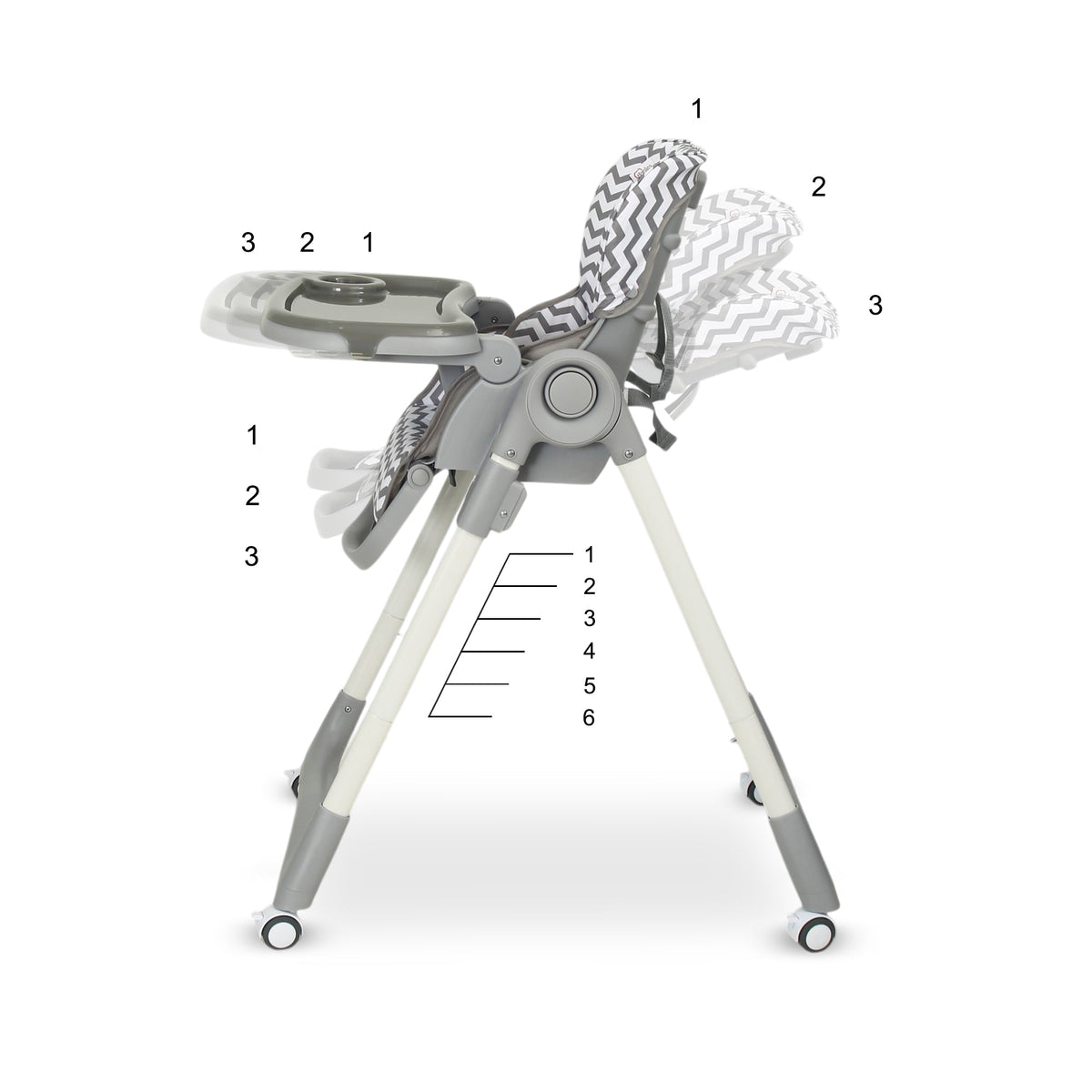 TINNIES BABY HIGH CHAIR PATTERNED