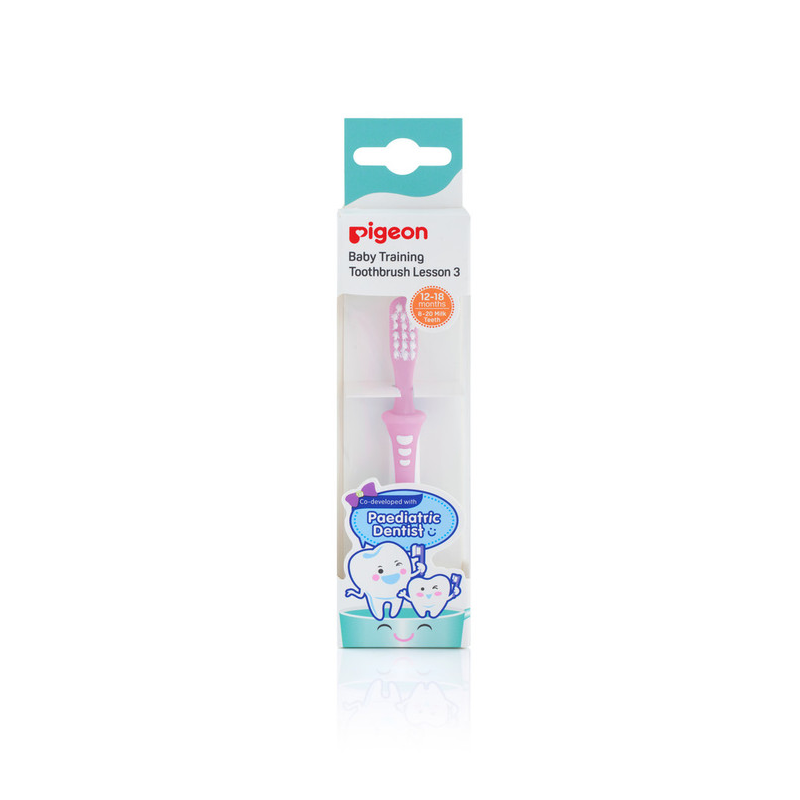 Children Training Toothbrush Lesson 3 – Pink