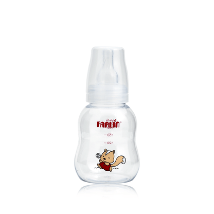 SLIM WAISTED BOTTLE 7 OZ - ORANGE
