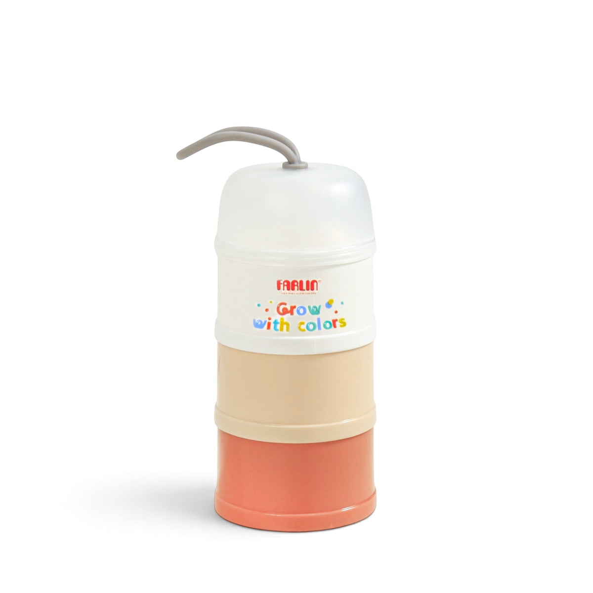 Farlin Milk Container Grow With Colors Peach