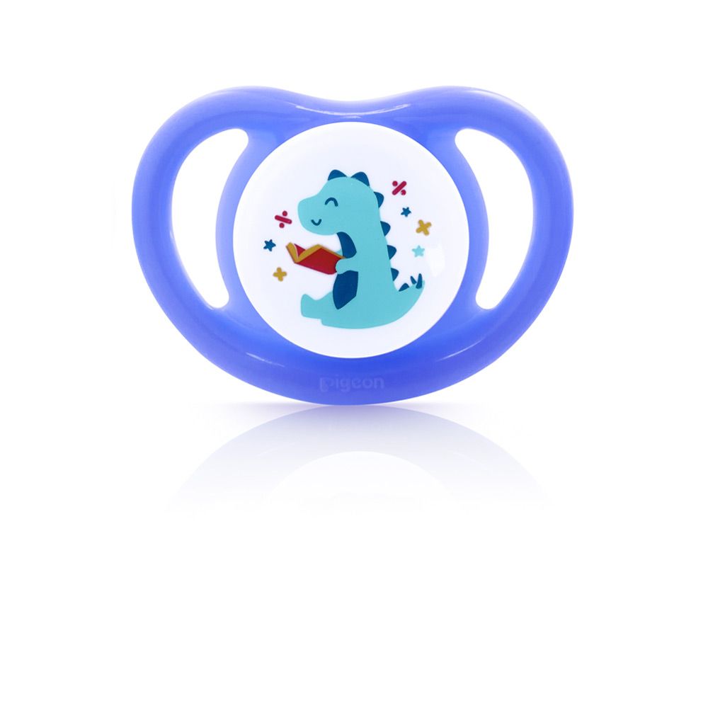 BABY PACIFIER – DINO READ MOTIF (12–36 MONTHS)