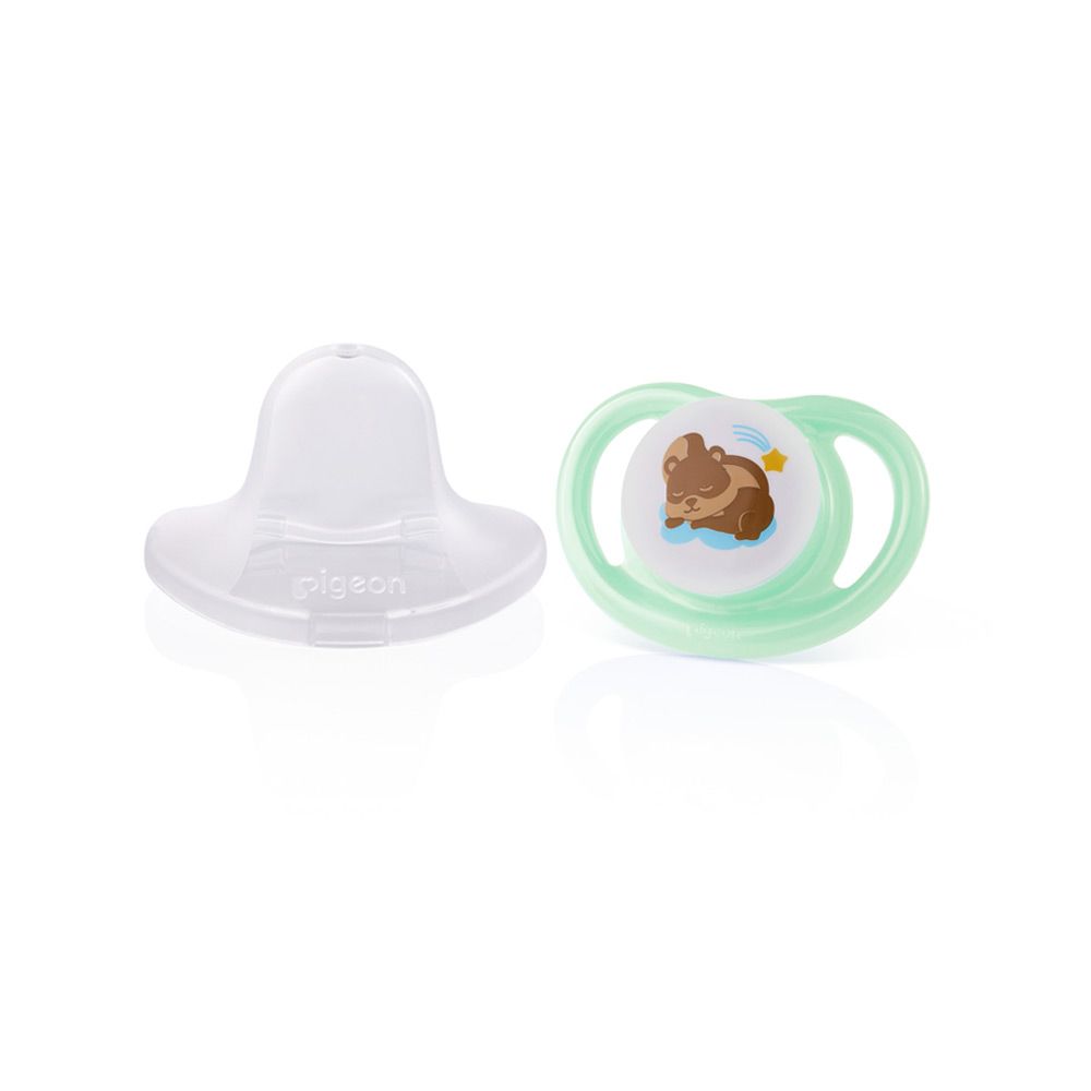 PIGEON MINILIGHT SOFTEST SILICONE BOY PACIFIER 2PCS - S