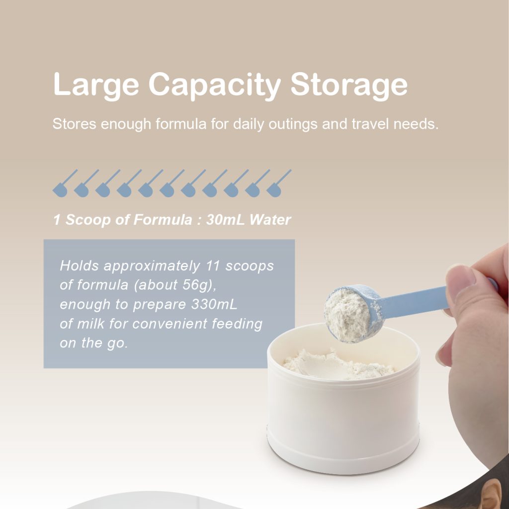 Farlin Milk Container Grow With Colors Green