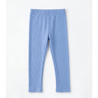 Girls Soft Ribbed Cotton Leggings –Zubaidas