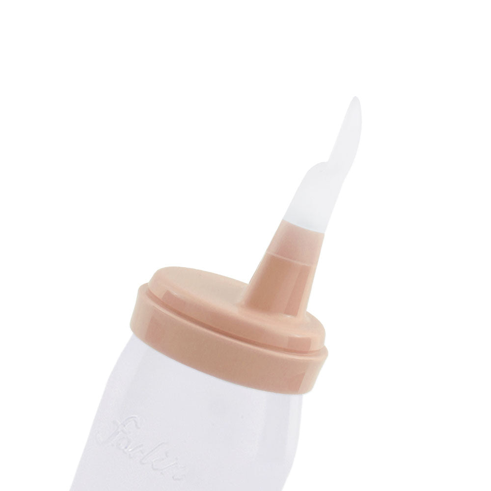 SQUEEZABLE EASY SPOON FEEDER 180ML - PEACH