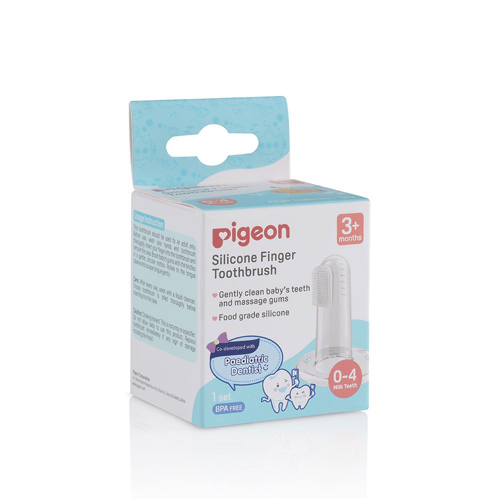 Silicone Finger Toothbrush for 3m+